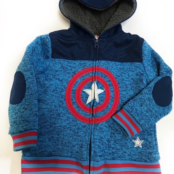 Marvel Other - BOGO ** Captain America boys thick hoody